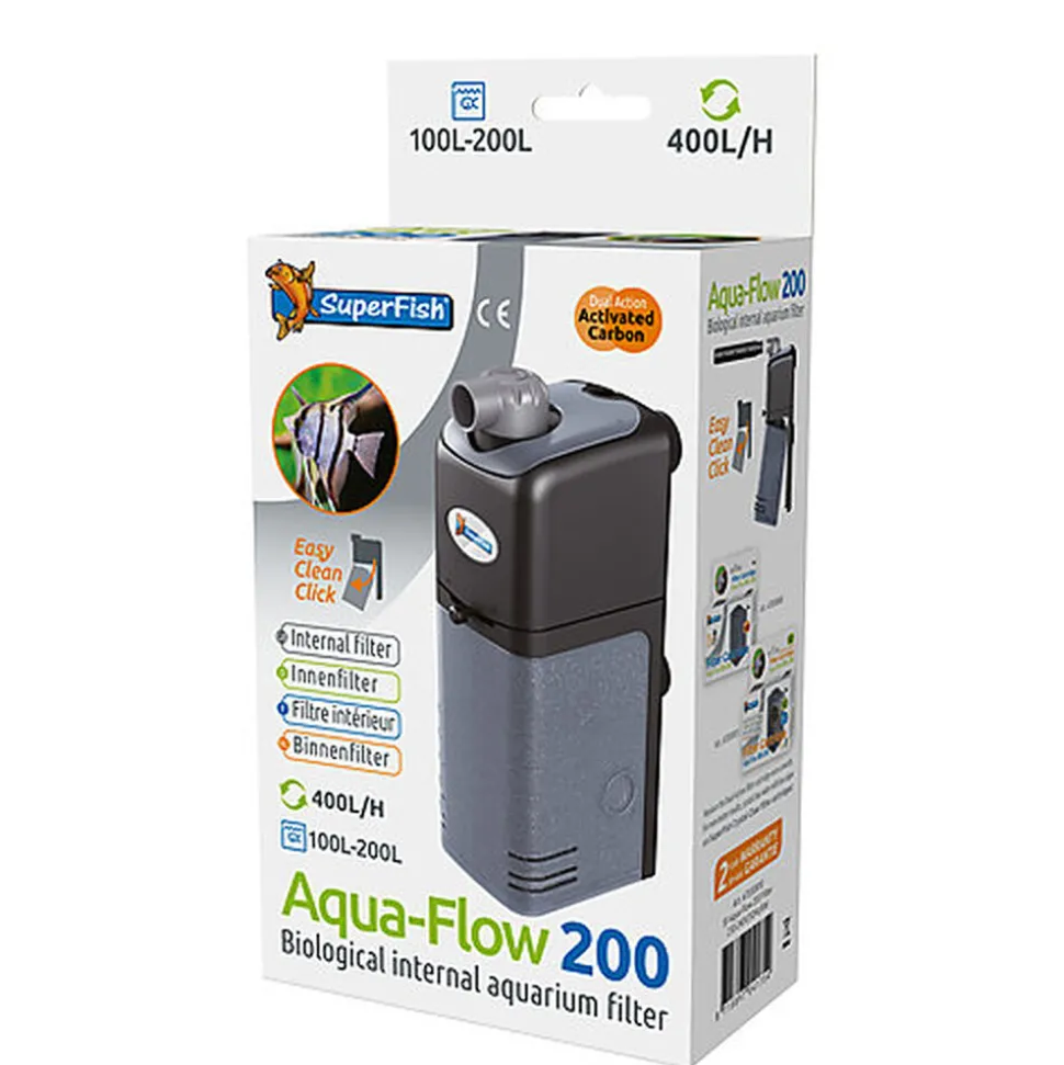 Superfish - Filtre Intérieur Aqua-Flow 200 - 500L/H