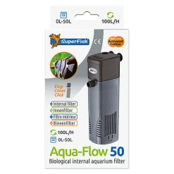 Superfish - Filtre Intérieur Aqua-Flow 50 - 100L/H