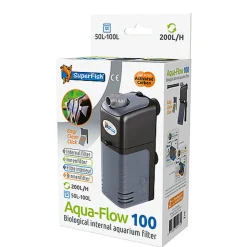 Superfish - Filtre Intérieur Aqua-Flow 100 - 200L/H