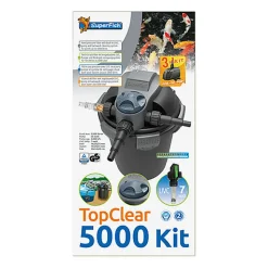 Superfish - Kit 3 en 1 TopClear 5000 pour Bassin