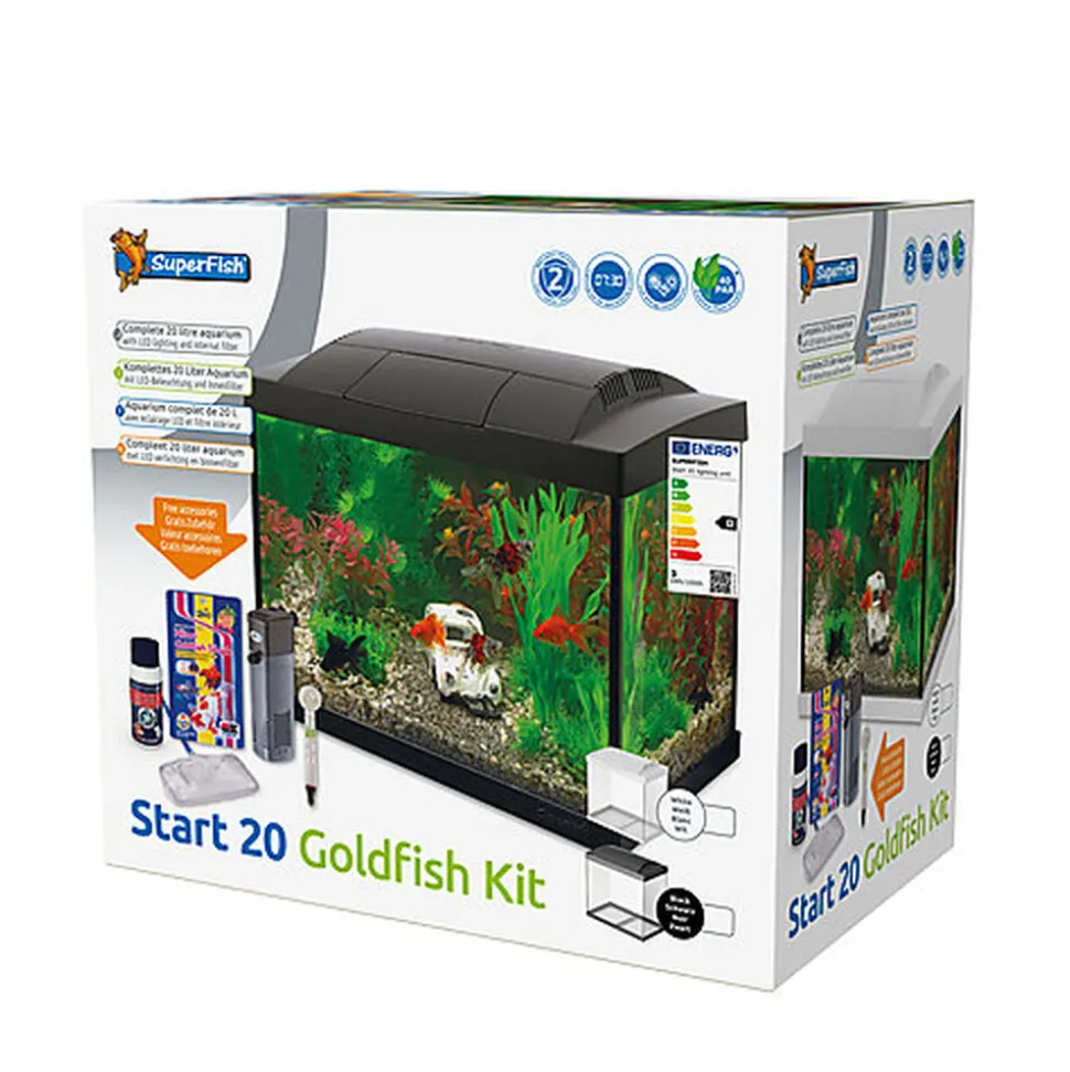 Superfish - Kit Aquarium START 20 Blanc - 16L