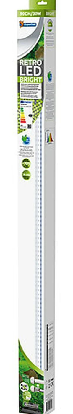Superfish - Lampe Retro LED BRIGHT T8 etT5 pour Aquarium - 90cm/30W