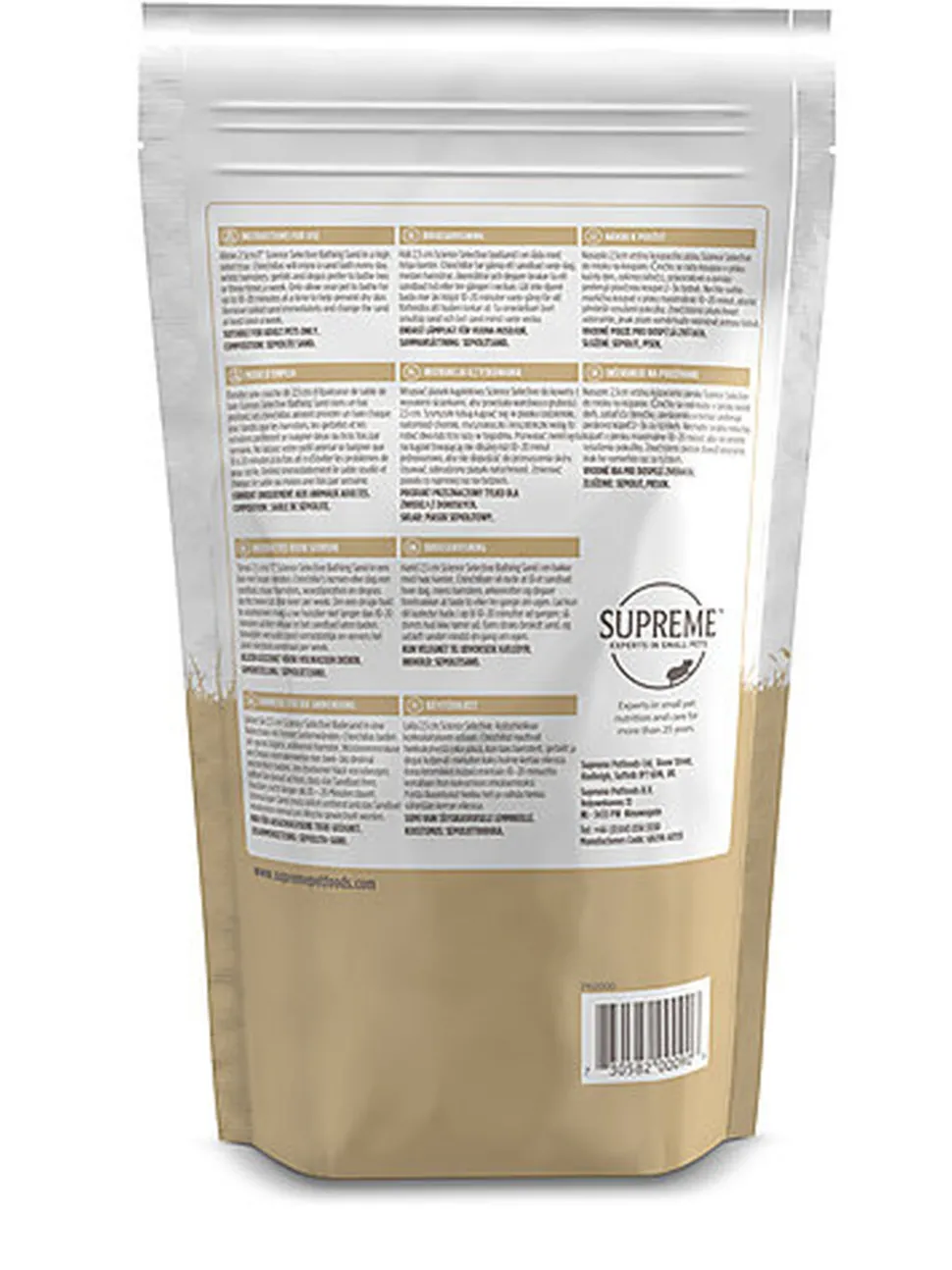 Supreme Science - Sable de Bain pour Rongeur - 1Kg