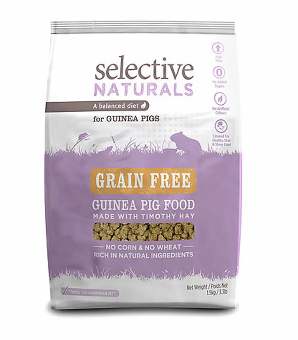 Supreme Science - Selective Naturals Grain Free pour Cochon d'Inde - 1,5Kg