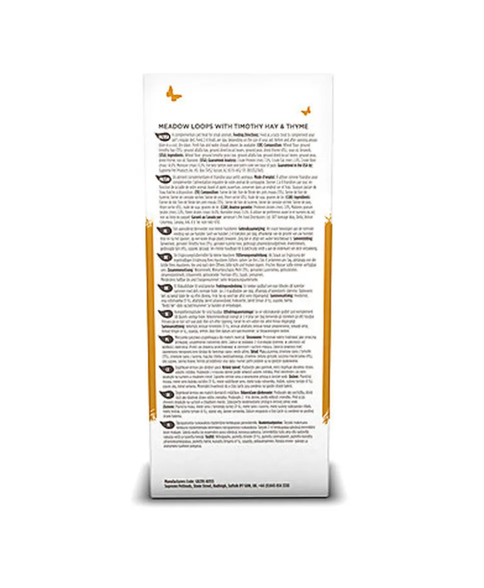 Supreme Science - Selective Naturals Meadow Loops pour Rongeurs - 80g