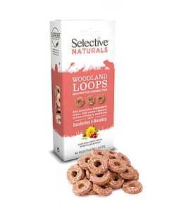 Supreme Science - Selective Naturals Woodland Loops pour Rongeurs - 80g