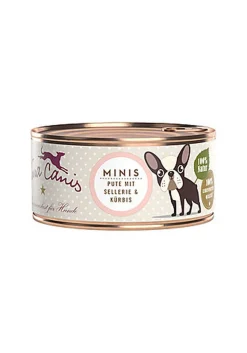 Terra Canis - Aliment Naturel Mini sans Céréales Dinde pour Petits Chiens - 100g