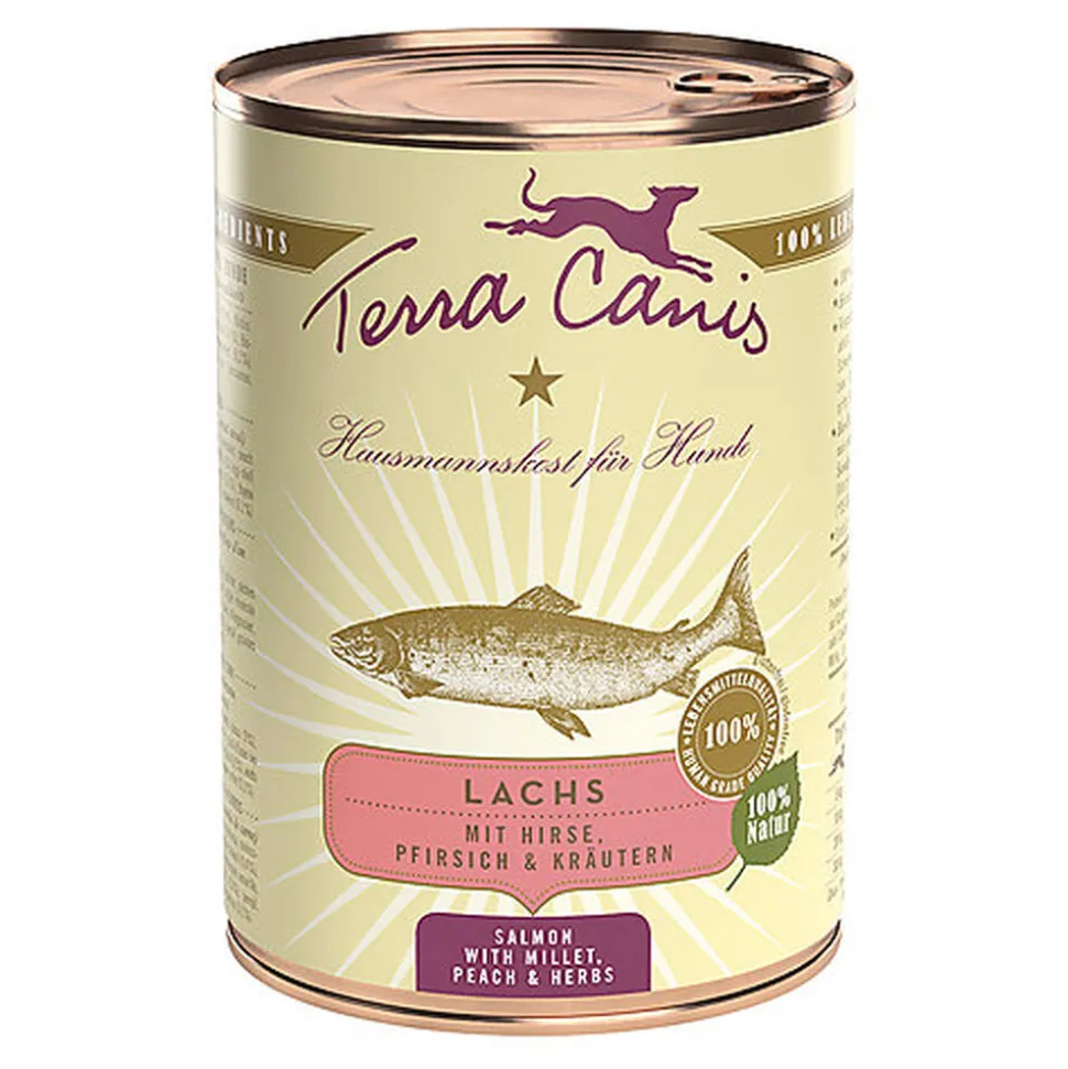 Terra Canis - Aliment Naturel Classic au Saumon pour Chiens - 400g