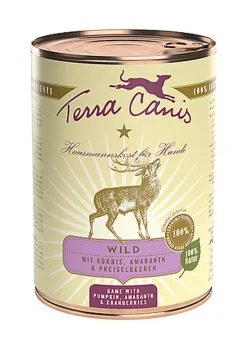 Terra Canis - Aliment Naturel Classic au Gibier pour Chiens - 400g