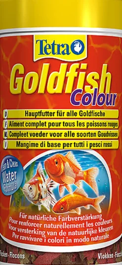Tetra - Aliment Complet Goldfish Colour en Flocons pour Poissons Rouges - 250ml