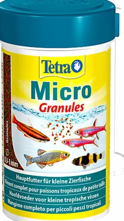 Tetra - Aliment Complet Micro Granules pour Poissons Tropicaux - 100ml
