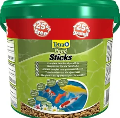Tetra - Aliment Complet Pond Sticks en Seau pour Poisson de Bassin - 4L+25%