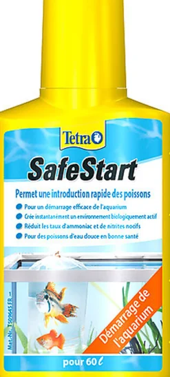 Tetra - Ensemencement Bactérien SafeStart pour Aquarium d'Eau Douce
