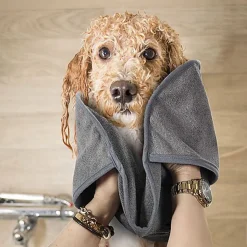 The Concept Factory - Serviette Microfibre pour Chiens et Chats - 65cm