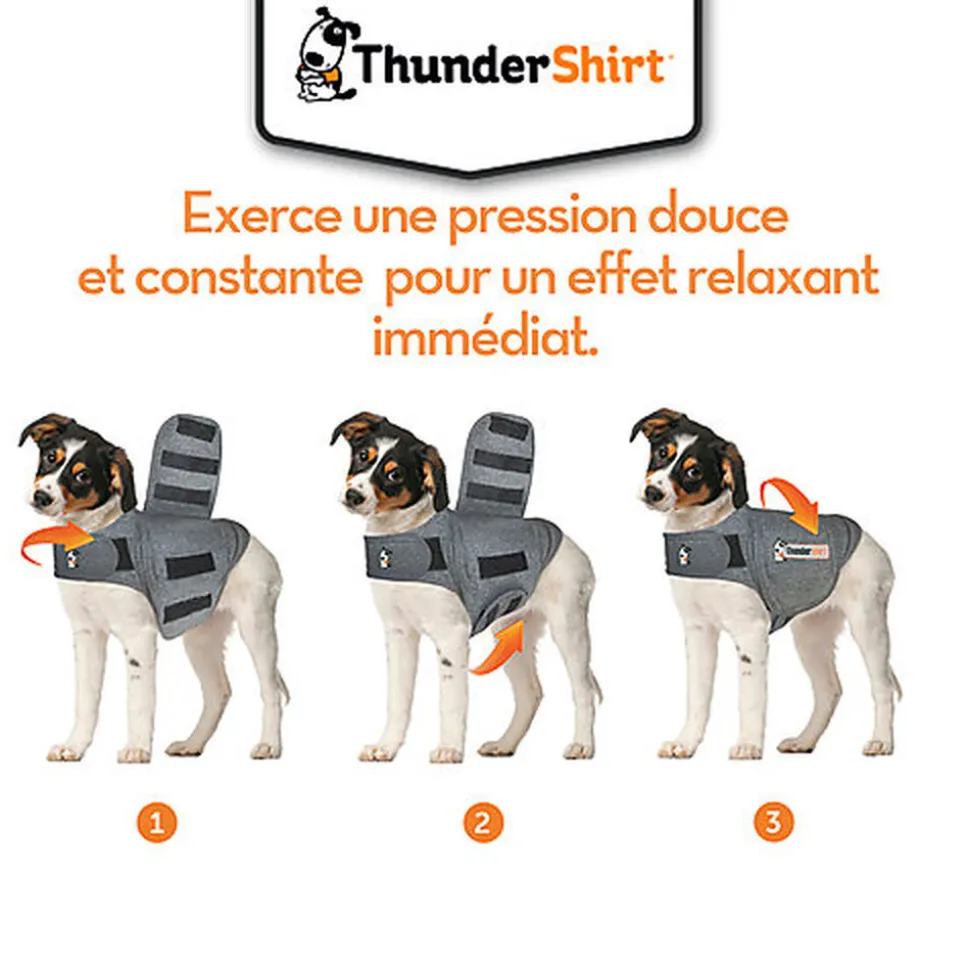 Thundershirt - Gilet Relaxant Bien-Être pour Chien