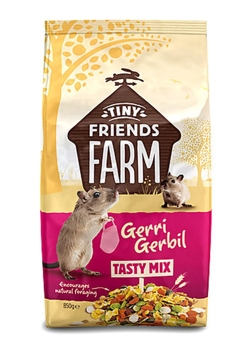 Tiny Friends Farm - Aliment Mélange Gerbil Tasty Mix - 850g