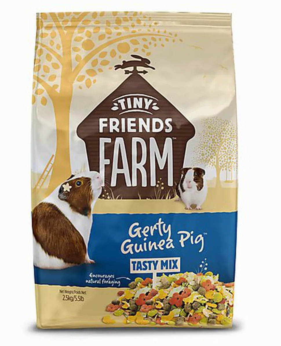 Tiny Friends Farm - Aliment Tasty Mix pour Cochon d'Inde pour Rongeurs