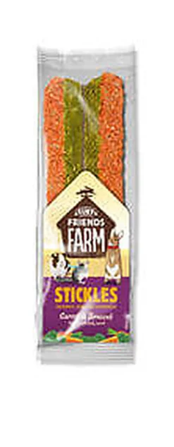 Tiny Friends Farm - Biscuits aux Carottes et Brocolis en Baguette pour Lapin - 80g