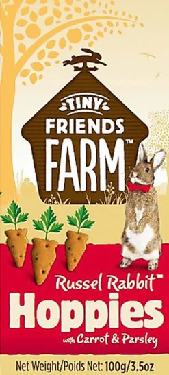 Tiny Friends Farm - Friandises Hoppies pour Lapins - 100g