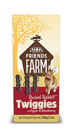 Tiny Friends Farm - Friandises Twiggies pour Lapins - 100g