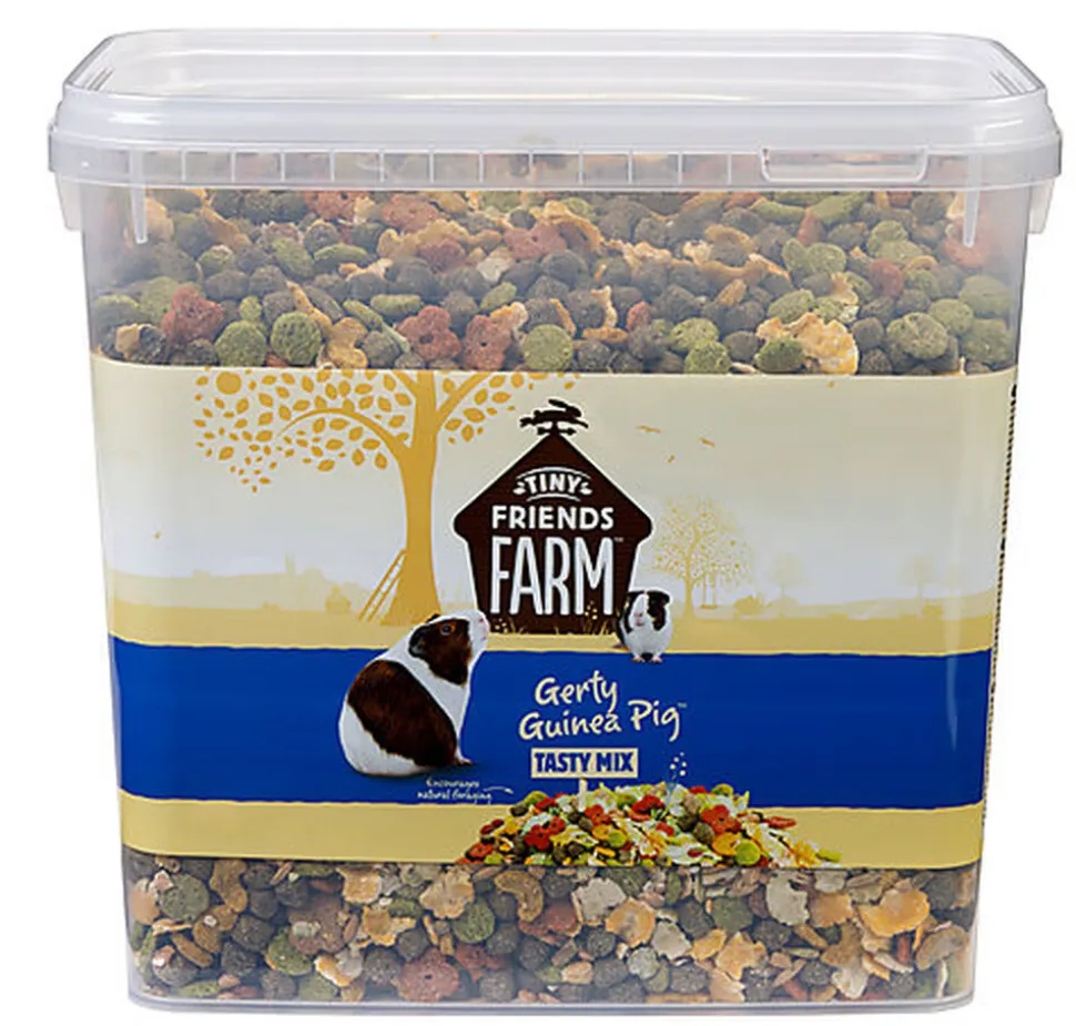 Tiny Friends Farm - Seau Aliment Mélange Tasty Mix Cochon d'Inde - 4,5Kg