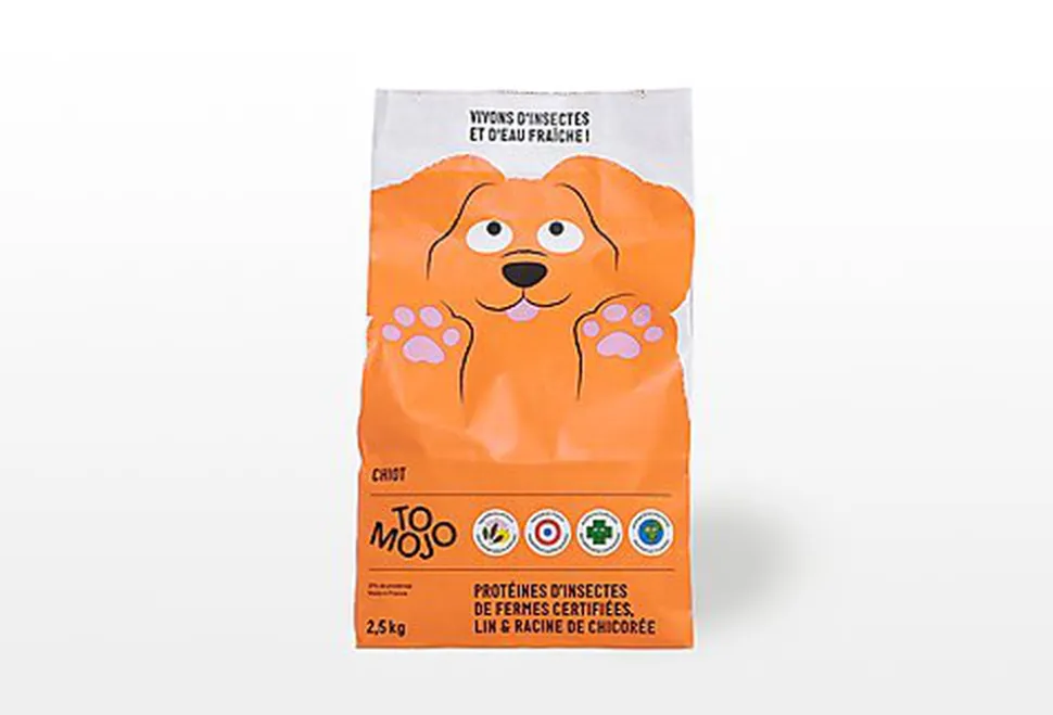 Tomojo - Croquettes aux Insectes pour Chiots - 2,5Kg