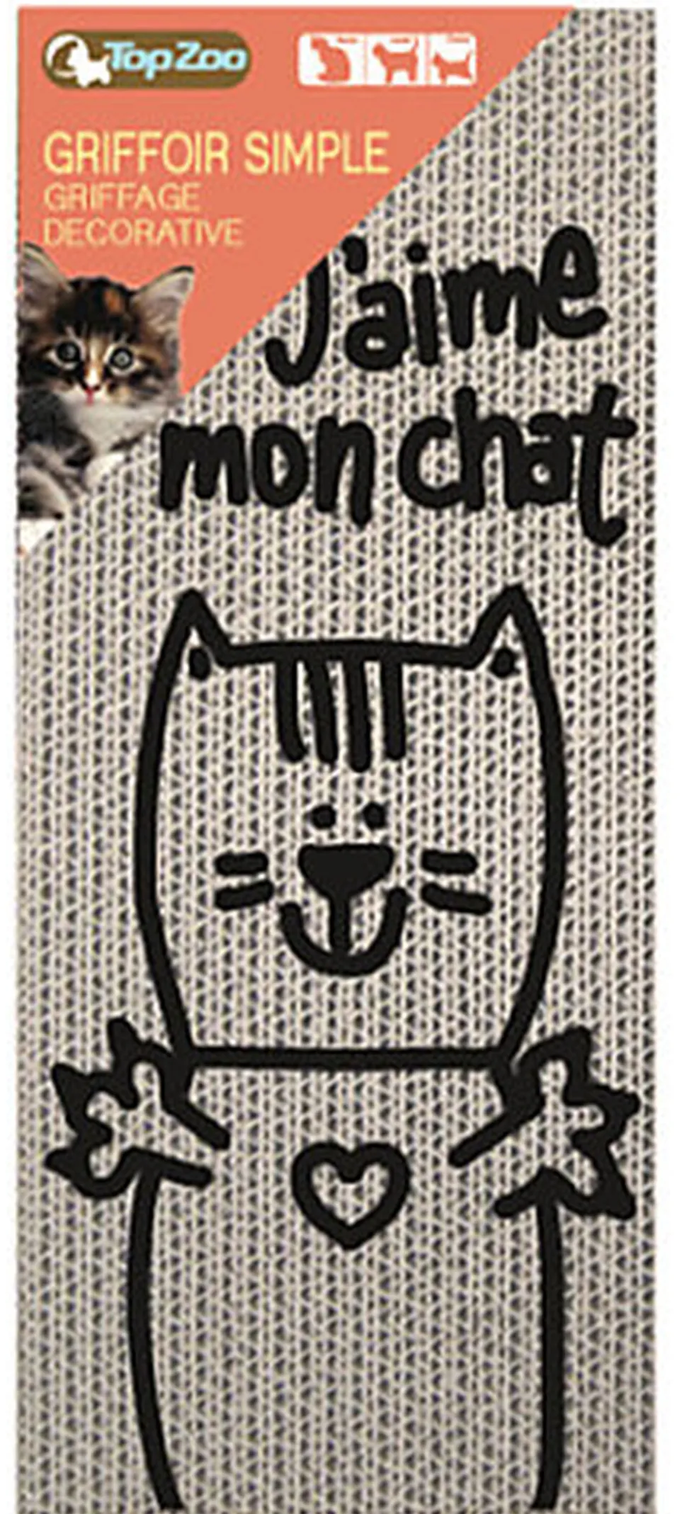 Topzoo - Griffoir J'aime Mon Chat