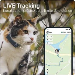 Tractive - Traceur GPS CAT mini pour Chats - 25g