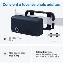 Tractive - Traceur GPS CAT mini pour Chats - 25g