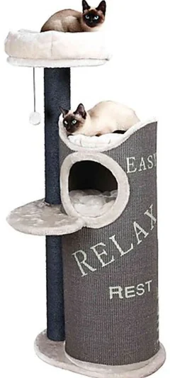 Trixie - Arbre à chat Juana gris/gris clair - 134 cm