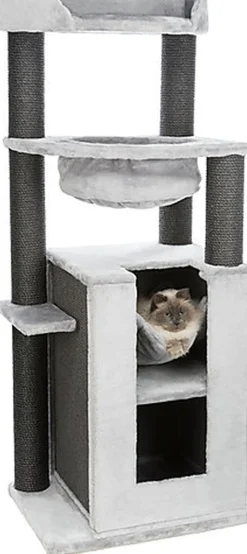 Trixie - Arbre à chat Leandro XXL gris clair - 163 cm