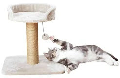 Trixie - Arbre à chat Mica gris clair - 46 cm