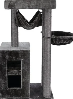 Trixie - Arbre à Chat XXL Amadeus Anthracite pour Chat - 163cm