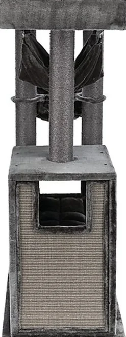 Trixie - Arbre à Chat XXL Amadeus Anthracite pour Chat - 163cm