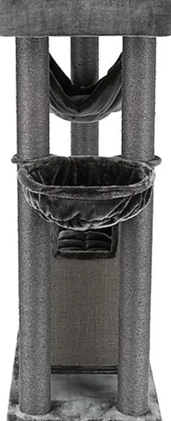 Trixie - Arbre à Chat XXL Amadeus Anthracite pour Chat - 163cm