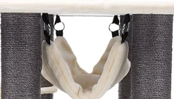 Trixie - Arbre à Chat XXL Humberto Crème et Gris pour Chat - 174cm