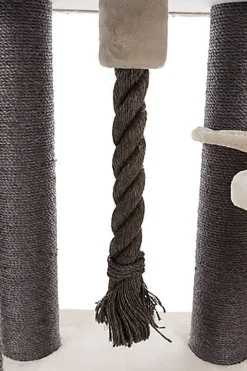 Trixie - Arbre à Chat XXL Humberto Crème et Gris pour Chat - 174cm