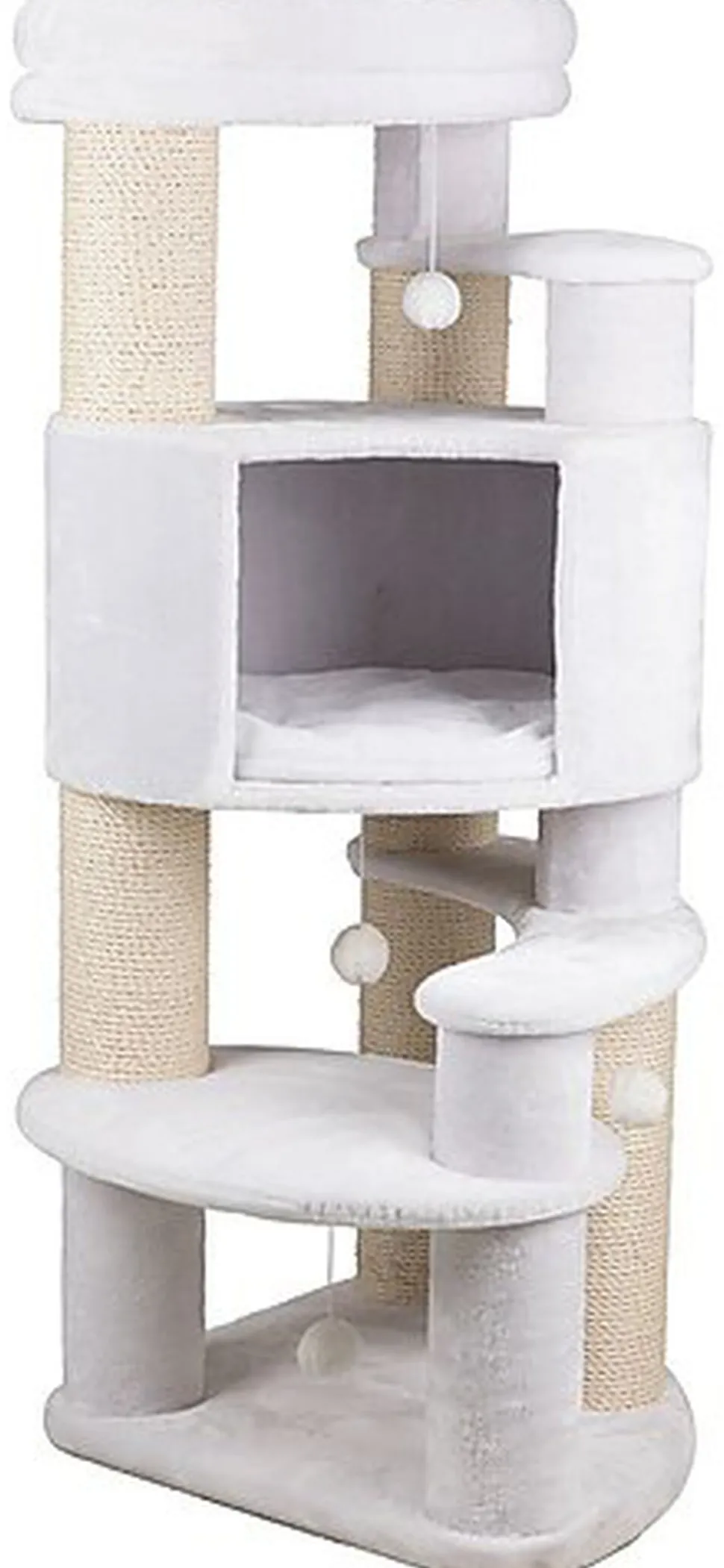 Trixie - Arbre à chat XXL Zita Blanc -147CM