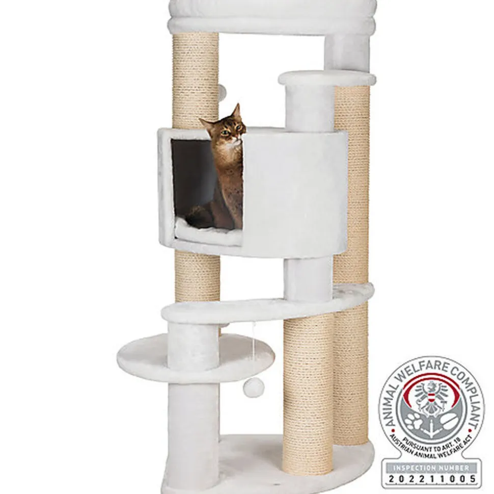 Trixie - Arbre à chat XXL Zita Blanc -147CM