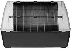 Trixie - Box de Transport Journey Noir/Gris - M : 88 x 58 x 51 cm