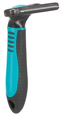 Trixie - Brosse carde, en plastique/lame en métal pour Chien