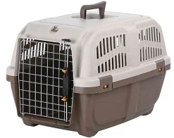 Trixie - Caisse de Transport Skudo Taupe/Sable - S : 40 x 39 x 60 cm