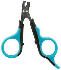 Trixie - Coupe ongles en acier inoxydable/caoutchouc - 8 cm