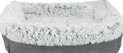 Trixie - Coussin Harvey, angulaire, gris/blanc/noir