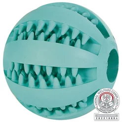 Trixie - Denta Fun balle menthe en caoutchouc naturel - 7 cm