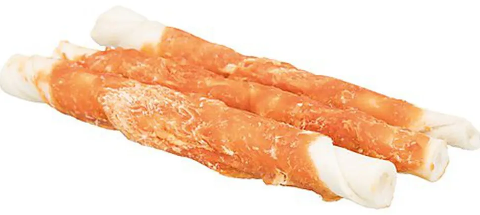 Trixie - Denta Fun Chicken Chewing Rolls - 17cm 3 Pcs/140g