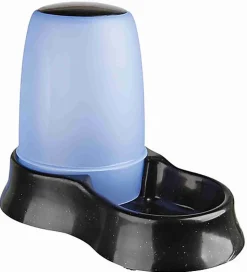 Trixie - Distributeur d'Eau et Nourriture en Plastique - 1.5 l / 28 x 20 x 17 cm