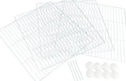 Trixie - Eléments d'Extension Enclos Intérieur en Métal pour Lapin - x4