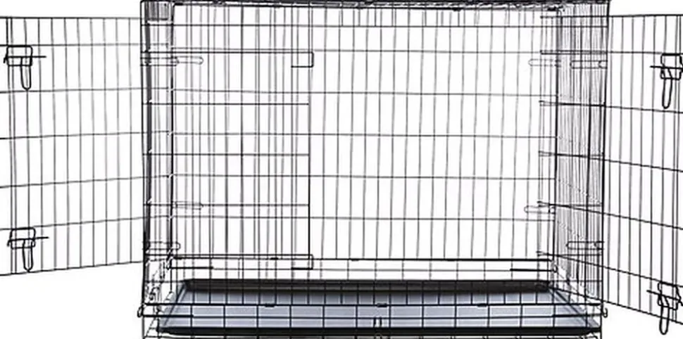 Trixie - Home Kennel noir - L : 109 x 79 x 71 cm