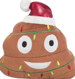 Trixie - Jouet Peluche Émoticône de Noël pour Chien - 17cm